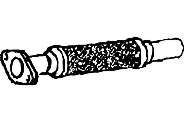 Труба выхлопного газа FENNO 3461