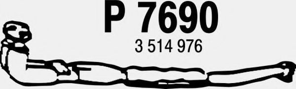 Труба выхлопного газа FENNO 7690