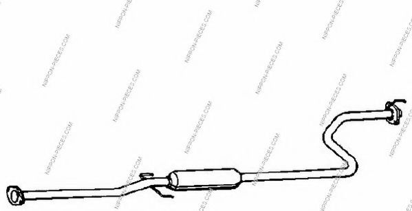 Система выпуска ОГ NPS H430A36