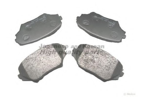 Комплект тормозных колодок, дисковый тормоз ASHUKI 1080-2902