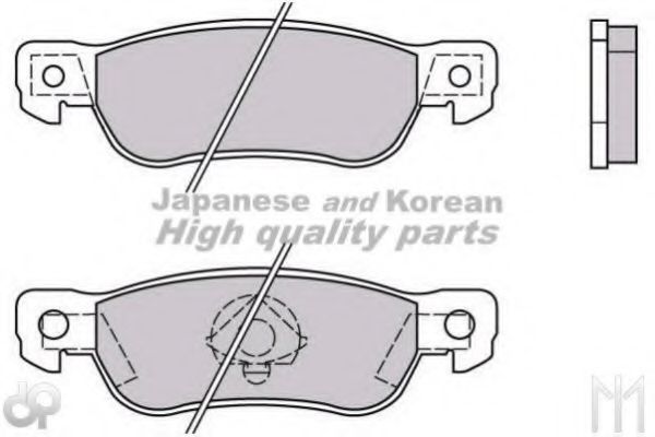 Комплект тормозных колодок, дисковый тормоз ASHUKI 1083-0009