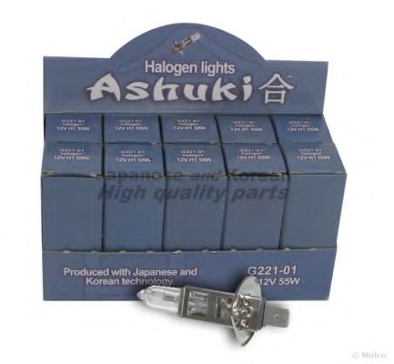 Комплект тормозных колодок, дисковый тормоз ASHUKI G221-01