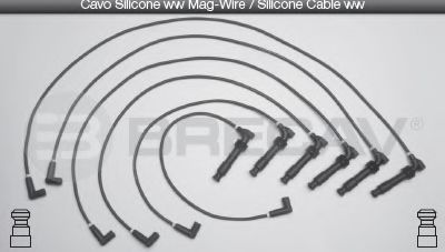 Комплект проводов зажигания BRECAV 09559