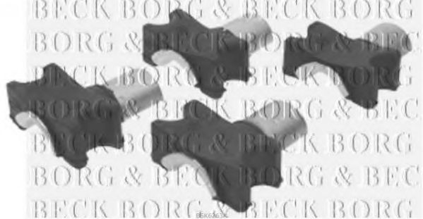 Ремкомплект, соединительная тяга стабилизатора BORG & BECK BSK6263K