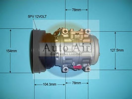 Компрессор, кондиционер AUTO AIR GLOUCESTER 14-7349R