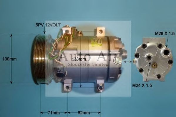 Компрессор, кондиционер AUTO AIR GLOUCESTER 14-0026