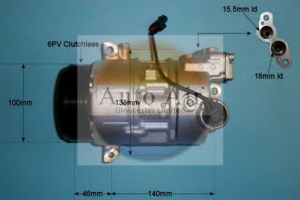 Компрессор, кондиционер AUTO AIR GLOUCESTER 14-0029P