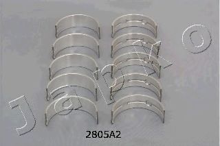 Комплект подшипников коленчатого вала JAPKO 62805A2