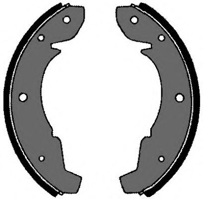 Комплект тормозных колодок VEMA 84391