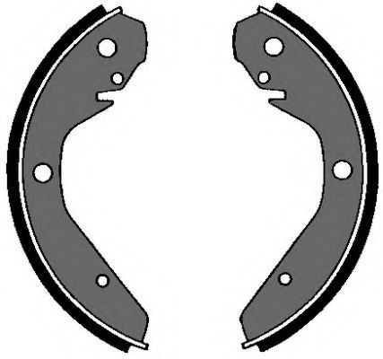 Комплект тормозных колодок VEMA 84392