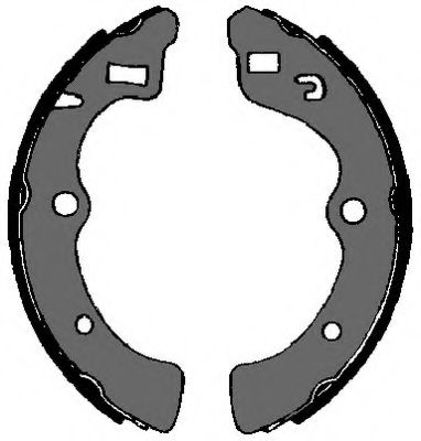 Комплект тормозных колодок VEMA 84436