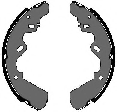 Комплект тормозных колодок VEMA 84582