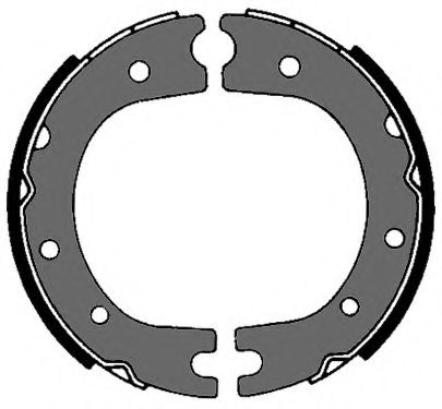 Комплект тормозных колодок VEMA 84595