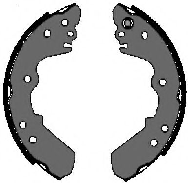 Комплект тормозных колодок VEMA 84634