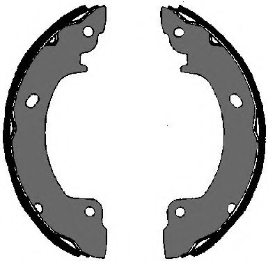 Комплект тормозных колодок VEMA 84641