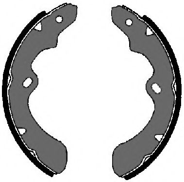 Комплект тормозных колодок VEMA 84658