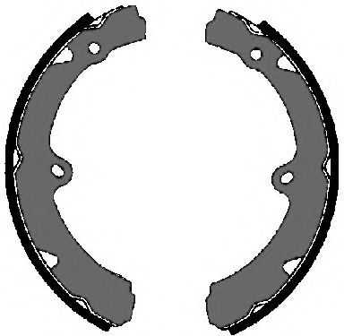 Комплект тормозных колодок VEMA 84673