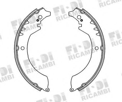 Комплект тормозных колодок KAISHIN K0022