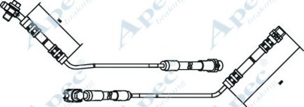 Тормозной шланг APEC braking HOS3155