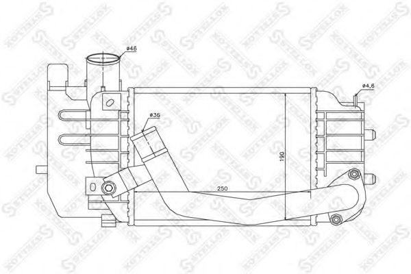 Интеркулер STELLOX 10-40161-SX