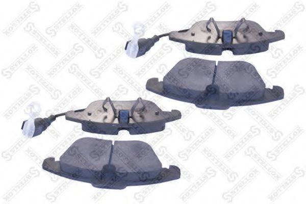 Комплект тормозных колодок, дисковый тормоз STELLOX 1230 021-SX