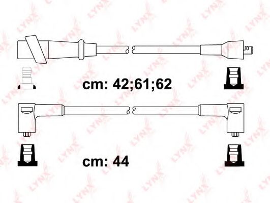 Комплект проводов зажигания BOUGICORD 7211