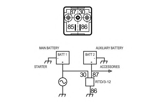 Реле, рабочий ток NAGARES 02286