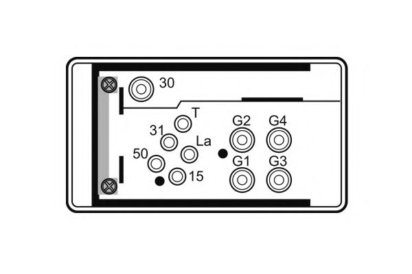 Блок управления, время накаливания NAGARES 03347