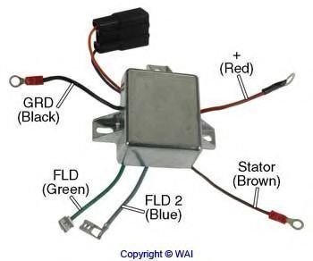 Регулятор генератора MOTOROLA 5121