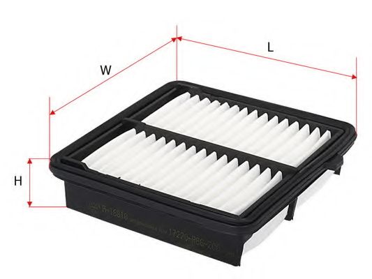 Воздушный фильтр SAKURA  Automotive A-16810