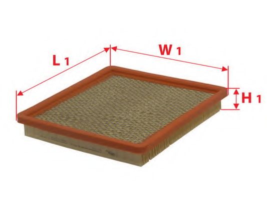 Воздушный фильтр SAKURA  Automotive A1741