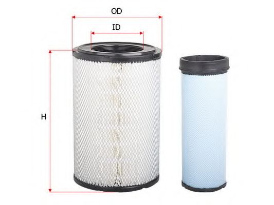 Воздушный фильтр SAKURA  Automotive A-2709-S