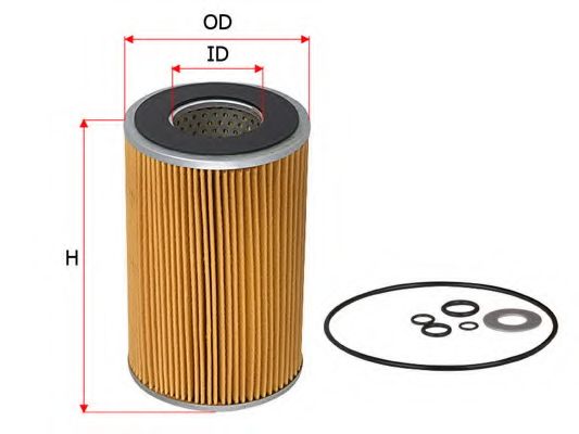 Масляный фильтр SAKURA  Automotive O1301