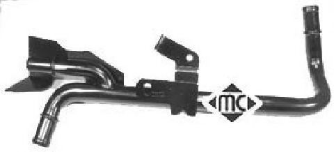 Трубка охлаждающей жидкости Metalcaucho 03145