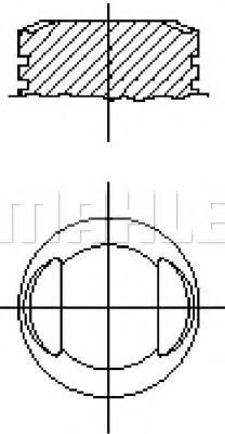 Поршень METAL LEVE P1367