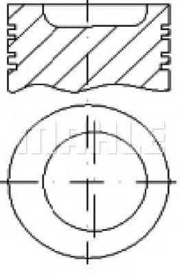 Поршень METAL LEVE P1338