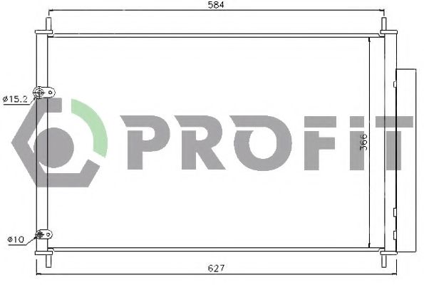 Конденсатор, кондиционер PROFIT PR 2029C1