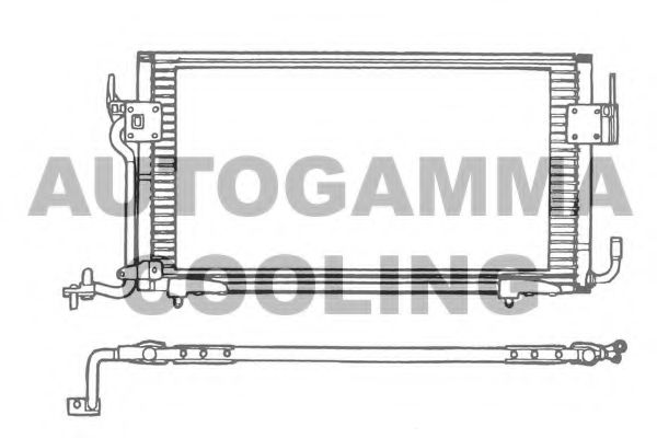 Конденсатор, кондиционер AUTOGAMMA 101595