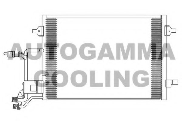 Конденсатор, кондиционер AUTOGAMMA 102420