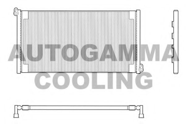 Конденсатор, кондиционер AUTOGAMMA 103194