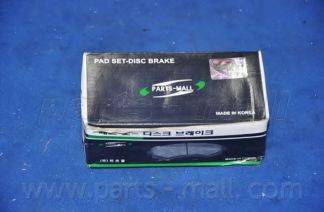Комплект тормозных колодок, дисковый тормоз PARTS-MALL PKA-013