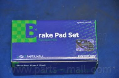 Комплект тормозных колодок, дисковый тормоз PARTS-MALL PKB-023