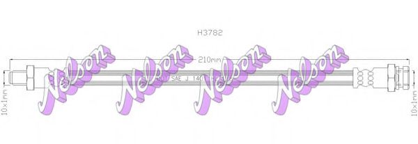 Тормозной шланг Brovex-Nelson H3782