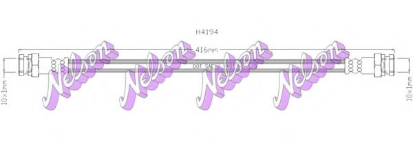 Тормозной шланг Brovex-Nelson H4194