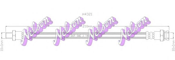 Тормозной шланг Brovex-Nelson H4321