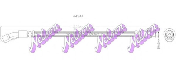 Тормозной шланг Brovex-Nelson H4344