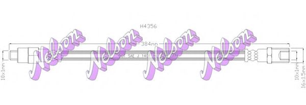 Тормозной шланг Brovex-Nelson H4356
