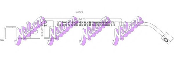 Тормозной шланг Brovex-Nelson H6624