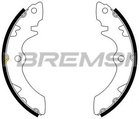 Комплект тормозных колодок HP (ZEBRA) 1640