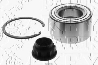 Комплект подшипника ступицы колеса KEY PARTS KWB833
